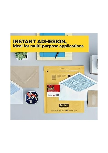 Glossy Tape, 3/4" x 1000 ", 1 Core, Clear, 24/paket indirimleri