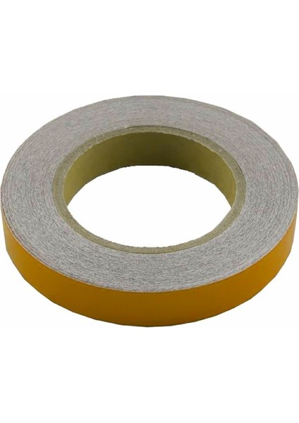 Reflektif Fosfor Şerit Bant Reflektör Sarı 2cm x 25 Metre