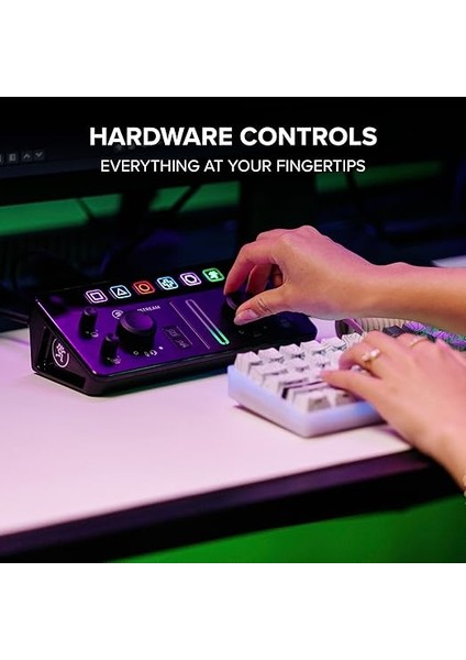 Programlanabilir Kontrol Tuşları, Matrix Yazılımı, HDMI Yakalama ve Thru, Usb-C Hub, Bus Powered ile Mainstream Komple Canlı Akış ve Video Yakalama Arayüzü fırsatları