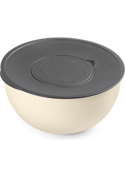 Rendeli Karıştırma ve Saklama Kabı Büyük Boy Vakum Kapaklı Vichys Beyaz fırsatları