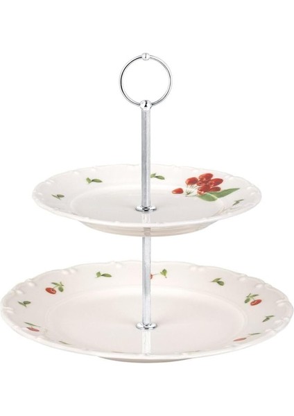 Coco Kiraz Desenli 2 Katlı Kek Standı fırsatları