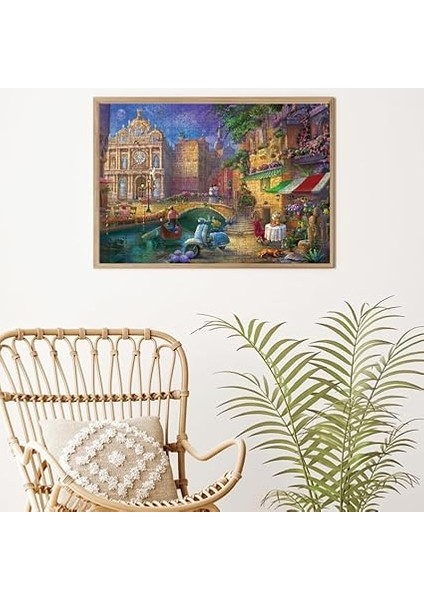 500 Parça Puzzle: Romantik Venedik modelleri
