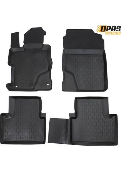 Honda Civic Fb7 2012-2016 Arası 3D Havuzlu Oto Paspas