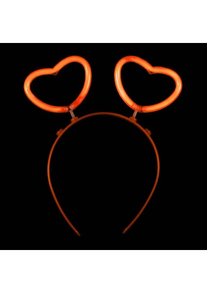 Buğz Glow Stick Karanlıkta Yanan Fosforlu Kalp Taç 12 Adet fırsatları
