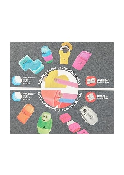 Bobo Silgili Kalemtras Yeşil Mavi Sari Bls fırsatları