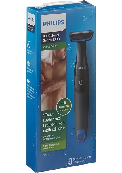 BG1024/15 Vücut Bakım Seti, Islak/kuru