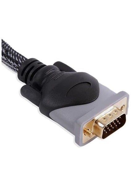 SWV9009 Örgülü 15 Pinli 1080P VGA Kablosu - 1 Metre fırsatları
