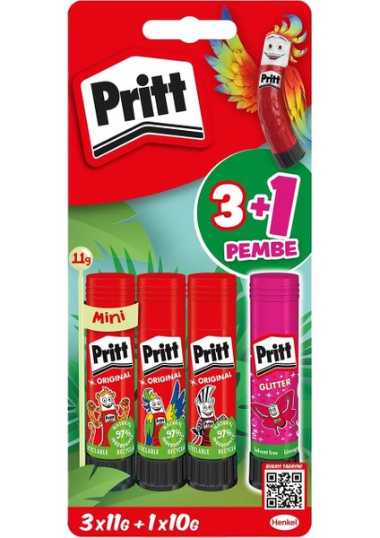 Stick Yapıştırıcı 3X11G + 10G