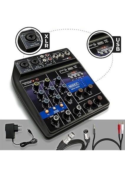 Impressive Paket-1 Stüdyo Ekipmanları Kayıt Seti (Monitör Mikrofon Mikser) modelleri