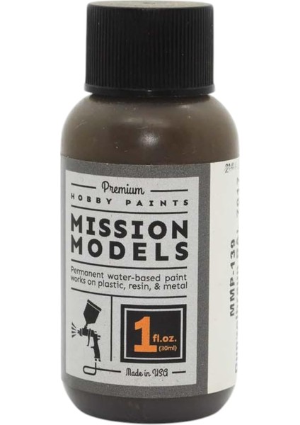 Models Dunkelbraun Ral 7017 Su Bazlı Akrilik Boya 1 Oz MIOMMP139 Plastik Boya Akrilik