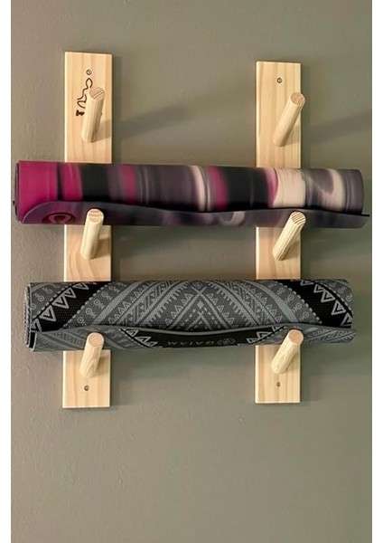 Temel Yoga Minderi Rafı| Ahşap Yoga Dekoru, Antrenman Organizatörü fiyatları