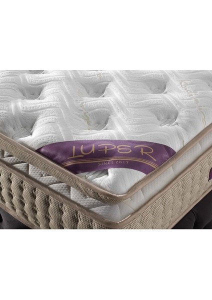 Istanbul Luxuria Pedli Ultra Ortopedik Yaylı Yatak Beyaz 90 x 200 modelleri
