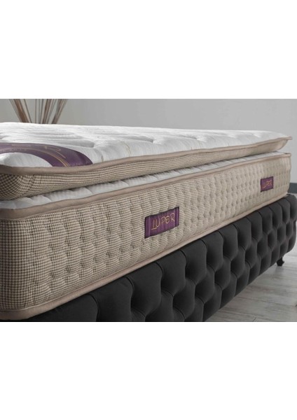 Istanbul Luxuria Pedli Ultra Ortopedik Yaylı Yatak Beyaz 90 x 200 indirimleri