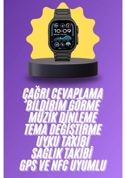 Ultra 3 Kordonlu Amoled Ekran Akıllı Saat Çok Fonksiyonlu Uyku ve Sağlık Takibi fiyatları