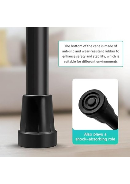 Erkek Bastonu, Katlanabilir Alüminyum Baston, Taşınabilir Baston, Yürüyüş Batonu, Katlanabilir Baston, Alüminyum Alaşım Yürüyüş Batonu, Hafif ve Taşınabilir, Dağcılık, Yürüyüş Için indirimleri