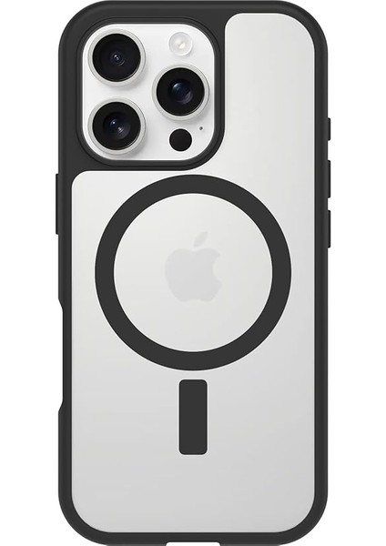 iPhone 16 Pro Uyumlu Sleek Serisi Magsafe Kılıf, Darbeye ve Düşmeye Karşı Koruyucu Ultra Ince Koruyucu Kılıf, Şeffaf/siyah, fiyatları