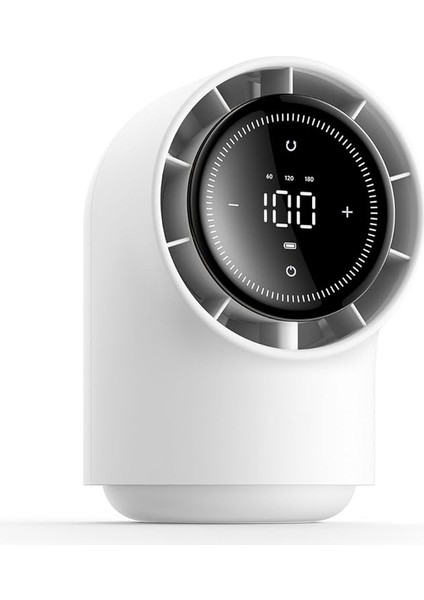 SNNA01 Dijital LED Göstergeli Şarjlı Portatif Soğutucu Masa Fanı Masa Vantilatörü