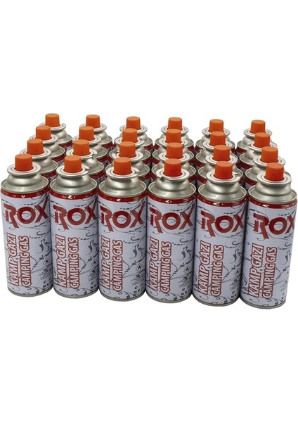 Kamp Ocak Gazı Valfli Kartuş 227GR – 24 Adet