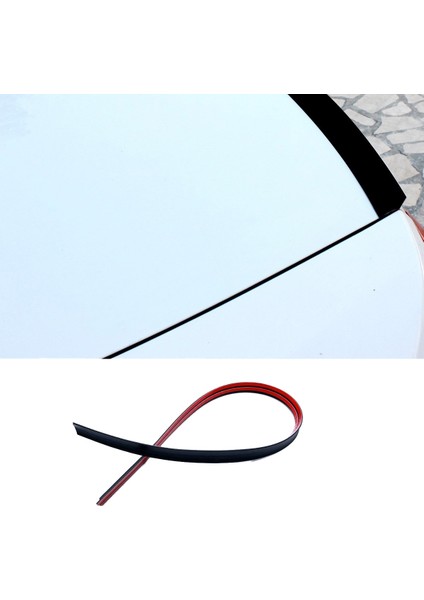 Bagaj Çıtası Universal Kalın Düz Spoiler Siyah 135CM