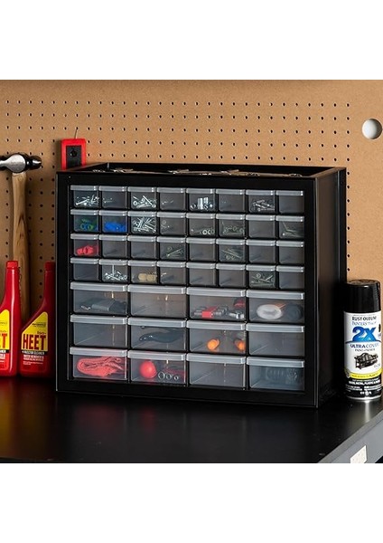 Ohyama 44 Çekmece Parçaları ve Donanım Dolabı, Siyah fiyatları