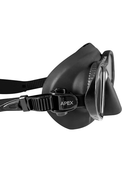 152.00.12.00.007 Zıpkıncı Maskesi Unisex, Siyah, Tek Beden