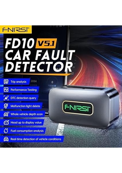 FD10 Araba Obd2 Tarayıcı, Kod Okuyucu, Hata Temizleyici Ios Android Bluetooth V5.1 fiyatları