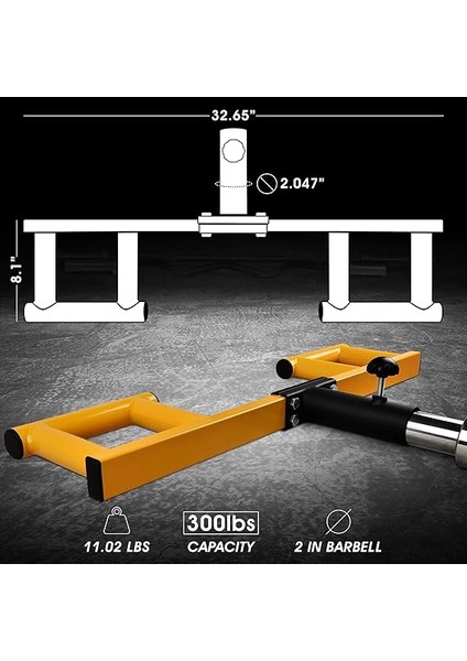 Viking Press Attachment For 2-Inch Olympic Barbell – 3 Hand Grip Positions For Increased Versatility fiyatları