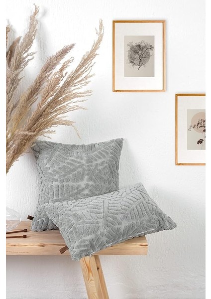 Jakarlı Kırlent 28X50 cm Forest Gri fiyatları