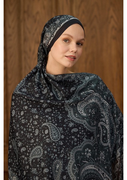 Winter Bloom Soft Şal