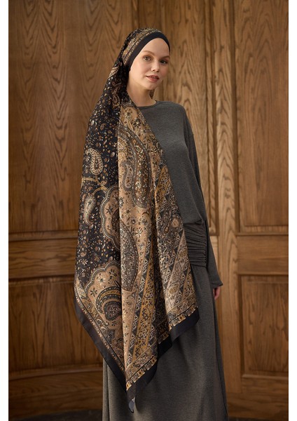 Winter Bloom Soft Şal