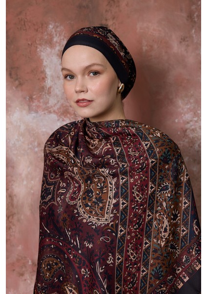 Winter Bloom Soft Şal