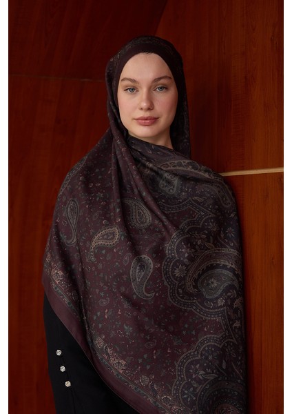 Winter Bloom Soft Şal