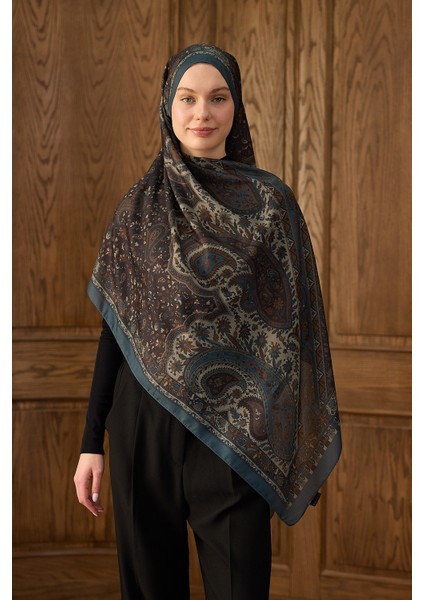 Winter Bloom Soft Şal