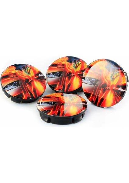 Burn Tuning Damla Geçme Jant Göbeği 4'lü 55MM