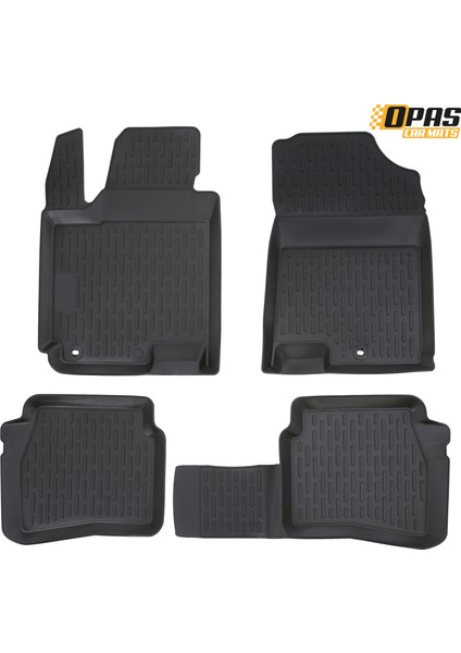 Hyundai Accent Blue 2011 Sonrası 3D Havuzlu Oto Paspas