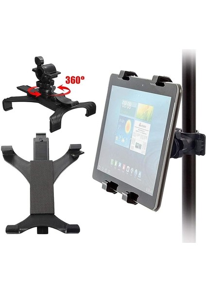 Universal Çok Amaçlı 7-11 Inc Spor Bisikleti Gym Koşu Bandı Klipsli Tablet Tutucu - AL2460