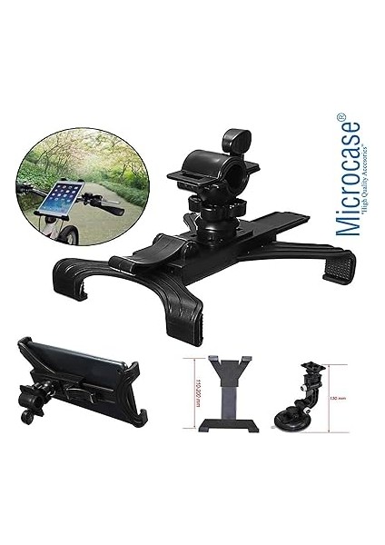 Universal Çok Amaçlı 7-11 Inc Spor Bisikleti Gym Koşu Bandı Klipsli Tablet Tutucu - AL2460 fırsatları