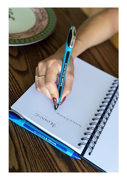 150293 Slider Memo Xb Tükenmez Kalem (Kapaklı, Çizgi Kalınlığı: Xb, Yazı Rengi: Kırmızı/siyah/mavi, Almanya'da Üretilmiştir) 3'lü Kılıf modelleri