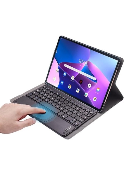 Lenovo Tab M10 TB328FU 10.1 Inch / T328 Bluetooth Touchpad Klavyeli Kılıf-Bkk5