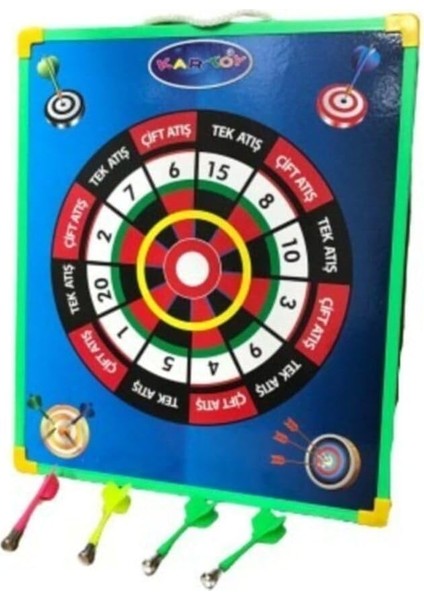 Dart Mıknatıslı Çift Taraflı Manyetik Dart 36X31