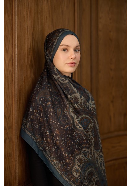 Winter Bloom Soft Şal