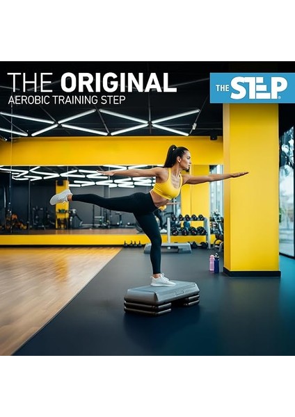 Step Circuit Size Aerobic Platform, Circuit Size Steppers For Exercise With Risers For Adjustable Home Workout, Stair Stepper For Exercise And Home Gym fiyatları