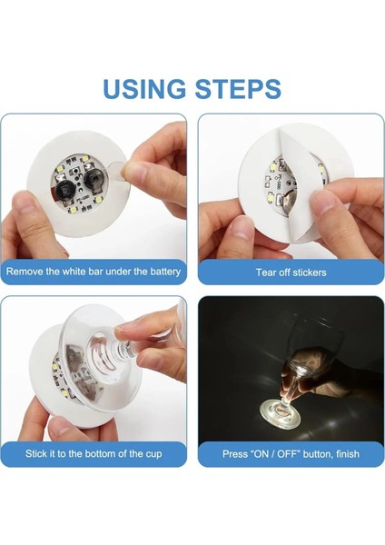 Buğz Işıklı Yapışkanlı Bardak Altı Aparatı Ledli 3 Modlu fırsatları