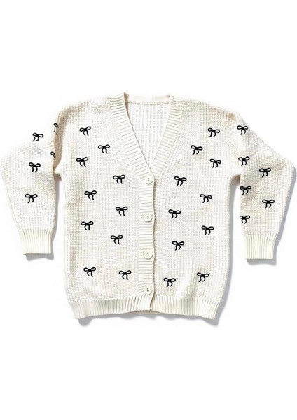 Fiyonk Desenli Çelik Örme Triko V Yaka Hırka modelleri