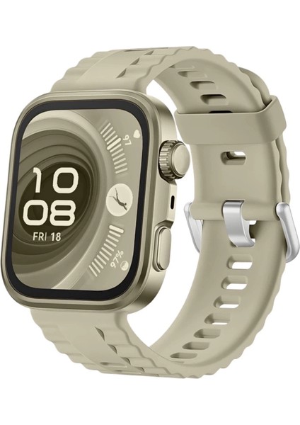 Huawei Fit 4 Nova Silikon Kordon - Açık Mavi fırsatları