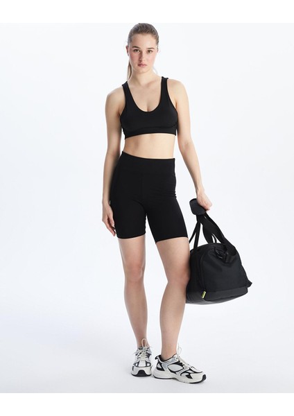 Yeni Sezon Beli Lastikli Kadın Şort Tayt