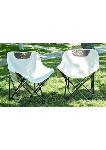 Kamp Sandalyesi 200 kg Kapesitesi Mevcut (Krem) fırsatları