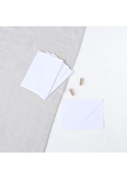 Beyaz Standart Zarf, 13X18 cm 50 Adet 13 x 18