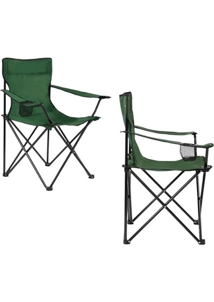 Kamp Sandalyesi Koyu Yeşil