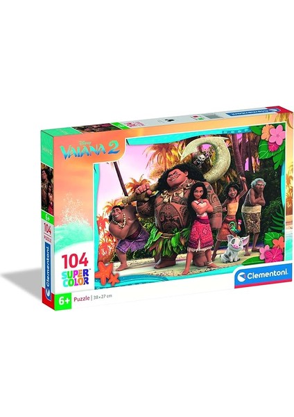 104 Parça Puzzle Disney New Movie